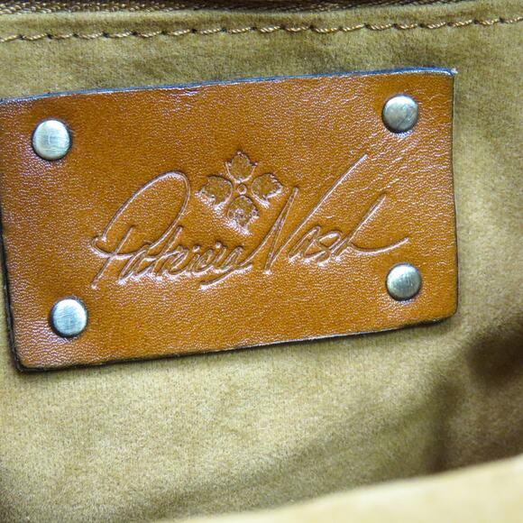 Patricia Nash Geraldine Crochet Hobo Natural One Woven Shoulder Bag Handbag - Picture 9 of 10